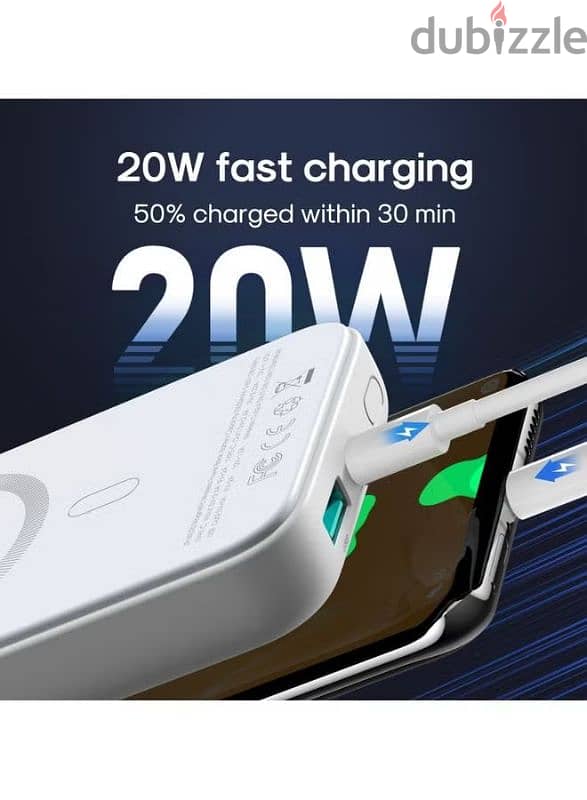 Power Bank Joyroom 10000Mah magnetic W020 3