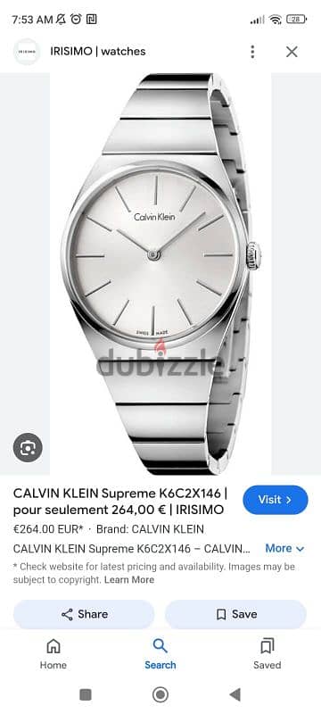 calvin klien original new watch 4