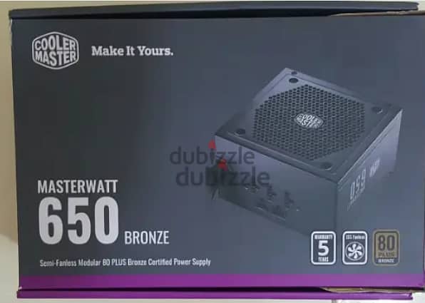 باورات سبلاي 750 وات جولد من شركة EVGA و 650 وات من شركة COOLER MASTER 6