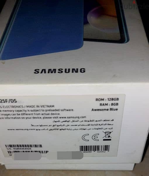 RAM8G 128GIGA  A72 سامسوج 1