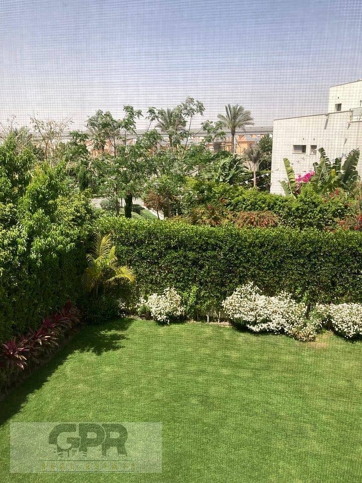 garden duplex 4Beds for sale next to taj sultan with private entrance in taj city compound 2