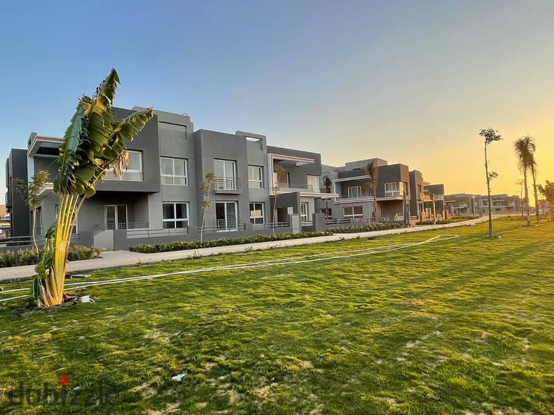 Receive immediately a finished apartment with a garden in Kian Compound in the heart of Grand Heights, in installments 8