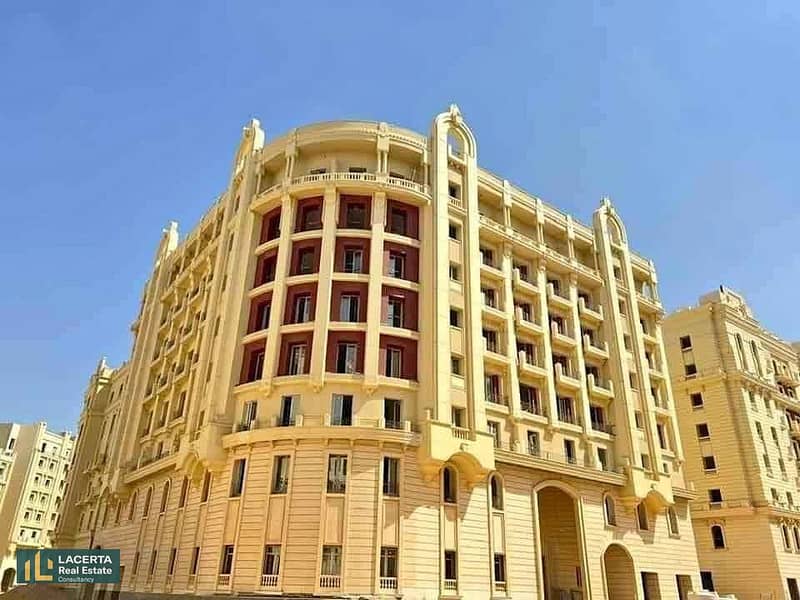 Apartment for sale in installments, super luxurious finishing in the heart of the capital, 10% down payment and equal installments over 12 years, 8