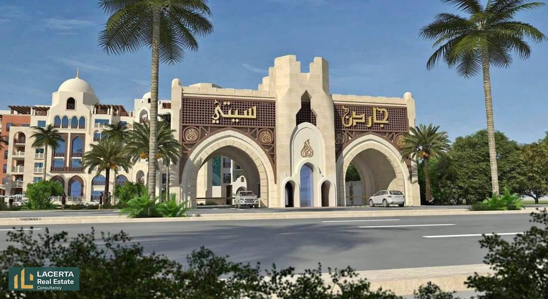 Apartment in Garden City  Finished apartment  for sale in installments over 12 years  Garden City 8