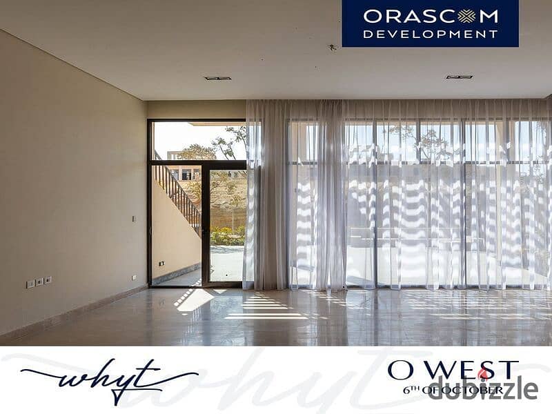 Receive a 4-bedroom penthouse, fully finished, with 7-year installments, in Owest Prime Location Compound 2