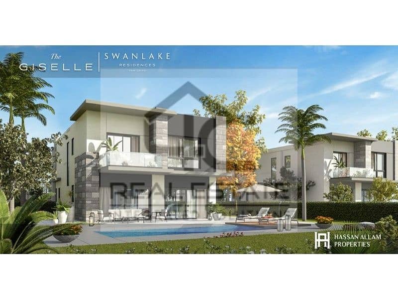 Town house with pool for sale in Swan Lake Residence 1