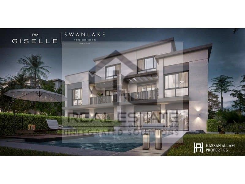 Town house with pool for sale in Swan Lake Residence 4