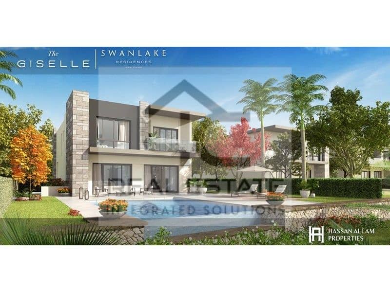 Town house with pool for sale in Swan Lake Residence 6