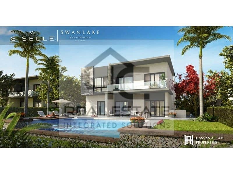 Town house with pool for sale in Swan Lake Residence 7