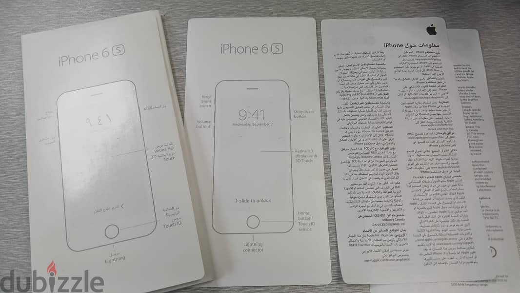 ايفون 6S جراى 64G بكل مشتملاته حالة جيدة جدا 4