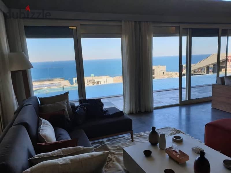 luxury for sale directly sea view ready to move in blue blue elsokhna 3