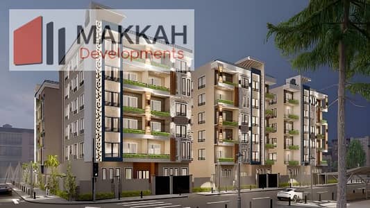 Apartment with 3 bedrooms and 3 bathrooms, covering an area of 175 sqm, available for installment directly from the owner in Makkah Mini Compound,