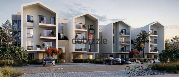 Apartment in SODIC in New Sheikh Zayed, Carmel Compound, with the lowest down payment and installment plan.