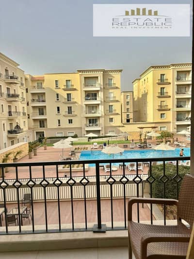 Apartment for rent Fully furnished  dierct on pool in mivida emaar new cairo