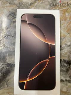 iphone 16 pro max 256GB desert titanium 0