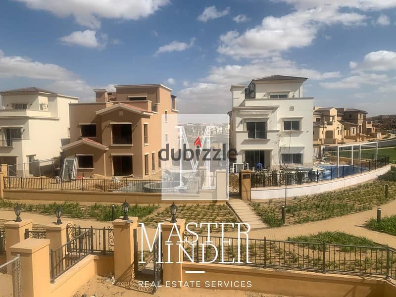 Town house for sale  Ready to move fully finished in mivida new cairo 4