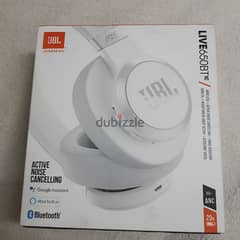 Sealed JBL Live 650BTNC Wireless Over-Ear Headphones - White 0