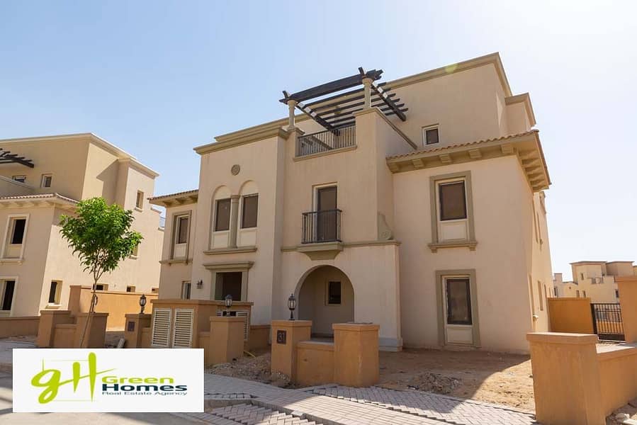 Luxury TwinHouse 355m best location for sale in Mivida - Emaar, New Cairo 3