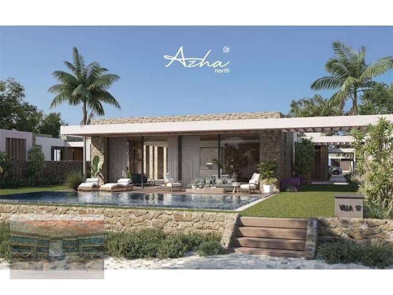 3 bedrooms chalet in Azha North Coast - Fully finished, BUA 182 ,3 bathrooms with installments 2