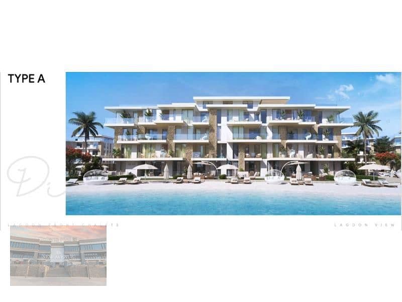 3 bedrooms chalet in Azha North Coast - Fully finished, BUA 182 ,3 bathrooms with installments 8