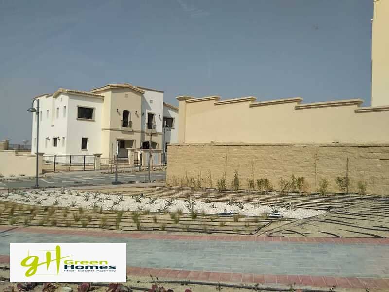 Ready to move Standalone Villa 386m fully finished with prime view for sale in Uptown Cairo 1