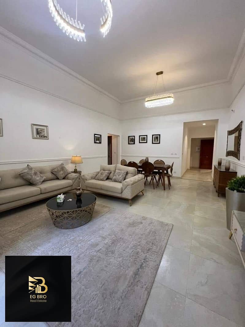 Immediate delivery apartment in the Administrative Capital, super luxurious, 149 meters next to Al-Fattah Al-Aleem Mosque 4