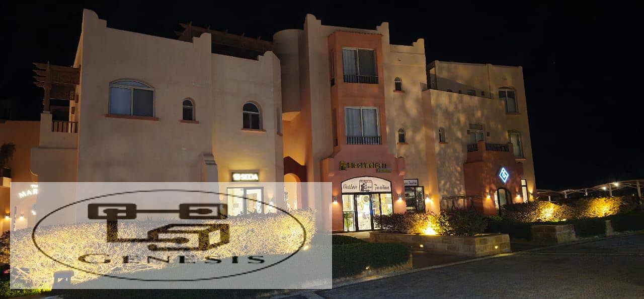 chalet full sea view fully finished in biscay soma bay hurghada with suitable price 9