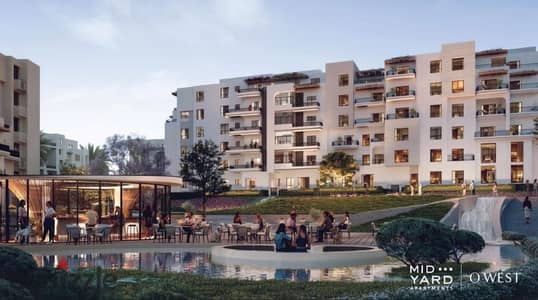 View and live immediately in O West Samih Sawiris, a fully finished apartment, with installments over 7 years