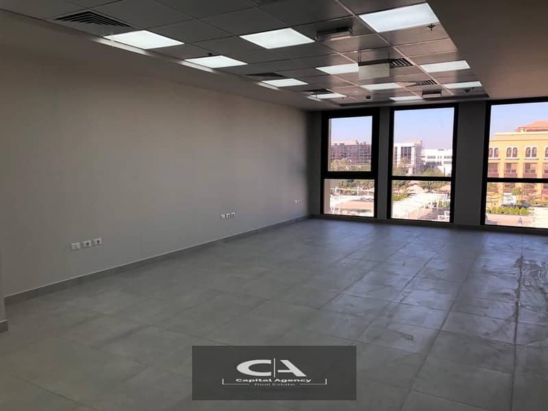 Special price Admin office 93m with Ac's for rent in business park - Mivida - New Cairo 2