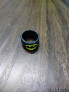 خاتم لوجو باتمان سيليكون - Batman Silicone Logo Ring 0