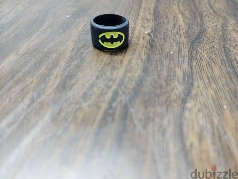 خاتم لوجو باتمان سيليكون - Batman Silicone Logo Ring 1