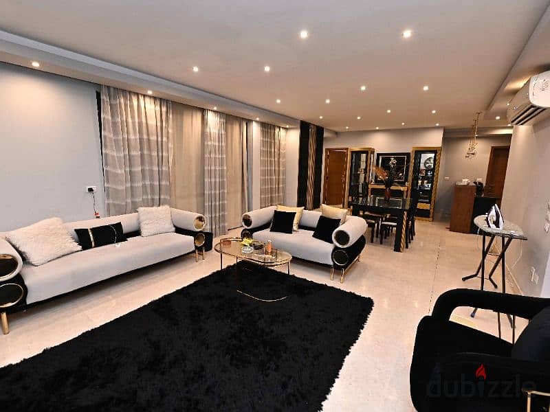 Furnished duplex for rent in Sheikh Zayed, Beverly Hills Westown Compound, hotel furniture 3