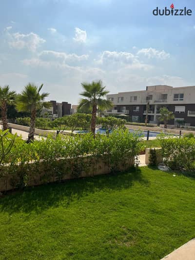 for sale apartment 230m + 150m garden soleya compound ultra super lux finishng