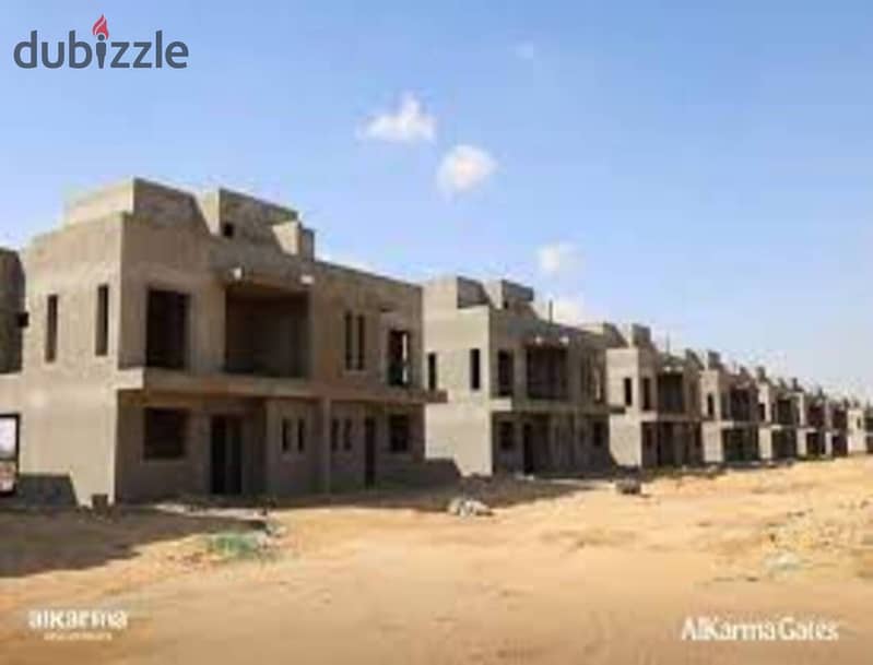 Twin house opportunity, 235 sqm, with an installment plan available in Karma Gates compound, located in a prime area in Sheikh Zayed. 6