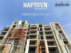 Under market price Apartment In A Prime Location for sale with Down Payment : 6,200,000 At Haptown / Mostakbal City 0