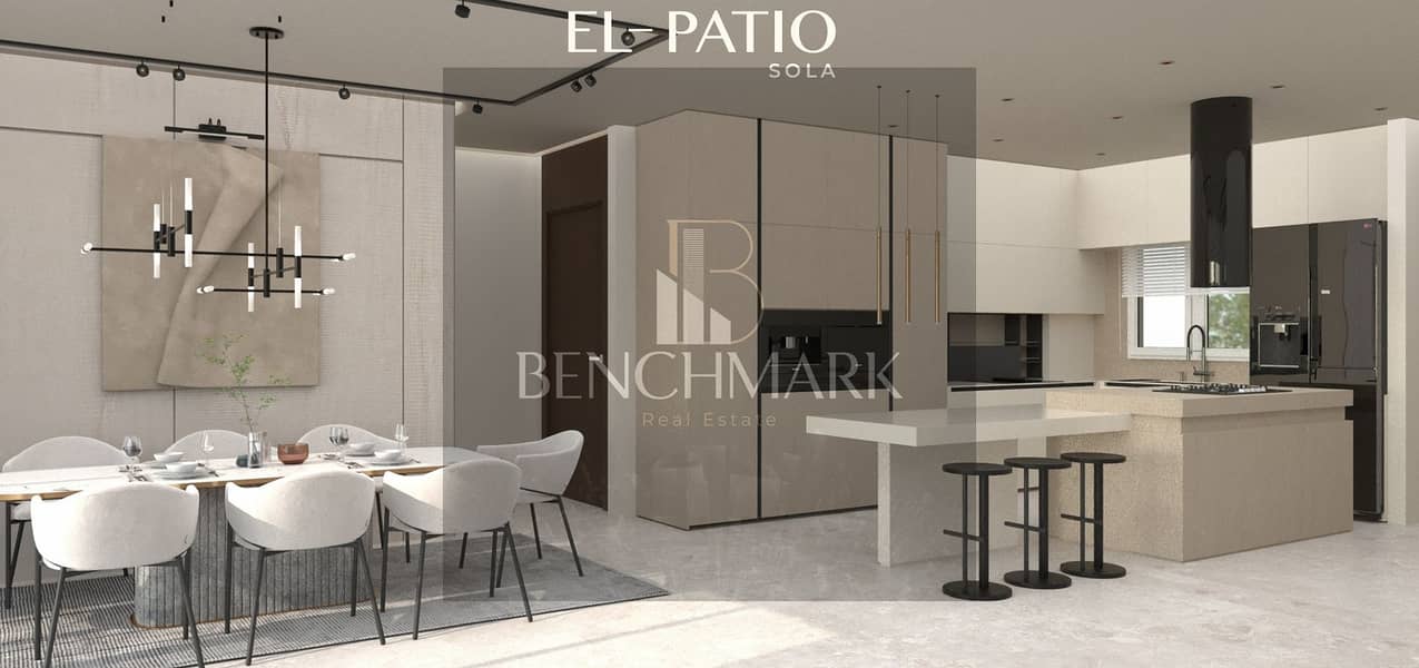 Apartment with a large area different payment methods and installments over the longest payment period without down payment for sale in El Patio Sola 10