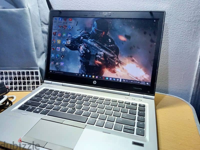 Hp elitebook ram 16 الجهاز بهاردين وبصمه 5