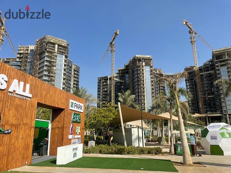 شقه بجاردن خاصه متشطبه بالتكيفات في zed towers في قلب الشيخ زايد القديمه 10