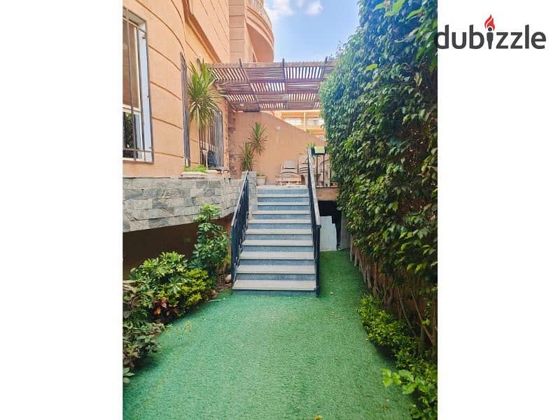 Duplex with garden for sale with kitchen behind Mall of Arabia in Murouj Compound next to Green Heights 8