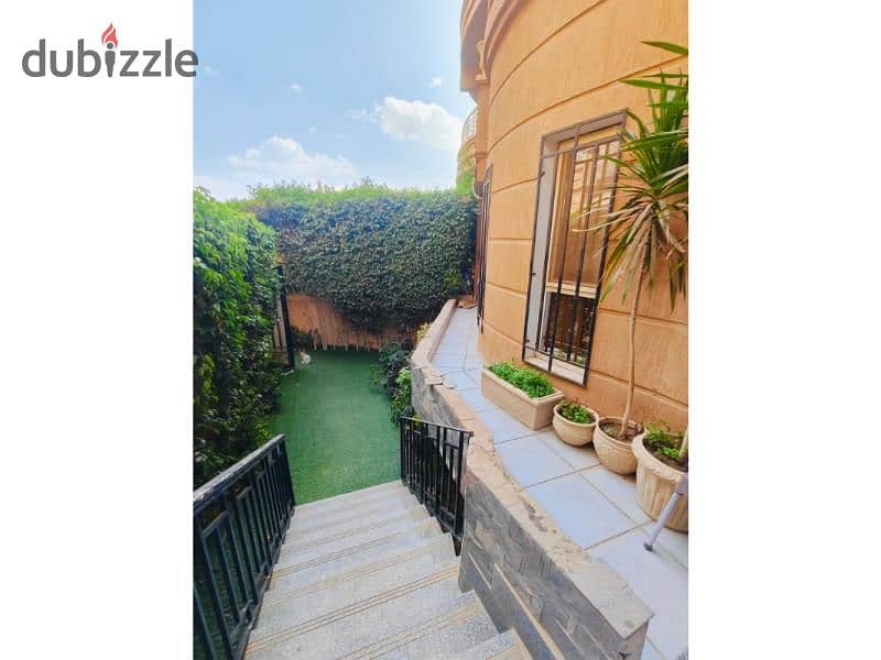 Duplex with garden for sale with kitchen behind Mall of Arabia in Murouj Compound next to Green Heights 19