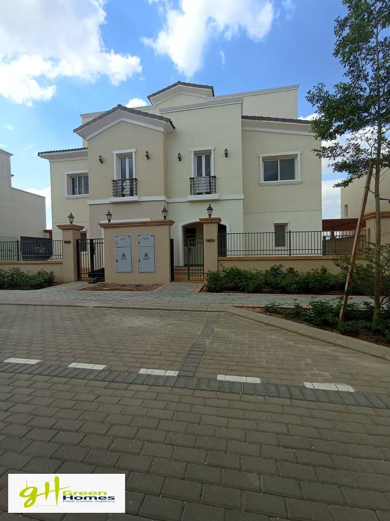 Fully Finished Twin House For Sale 310 m at Uptown Cairo 2