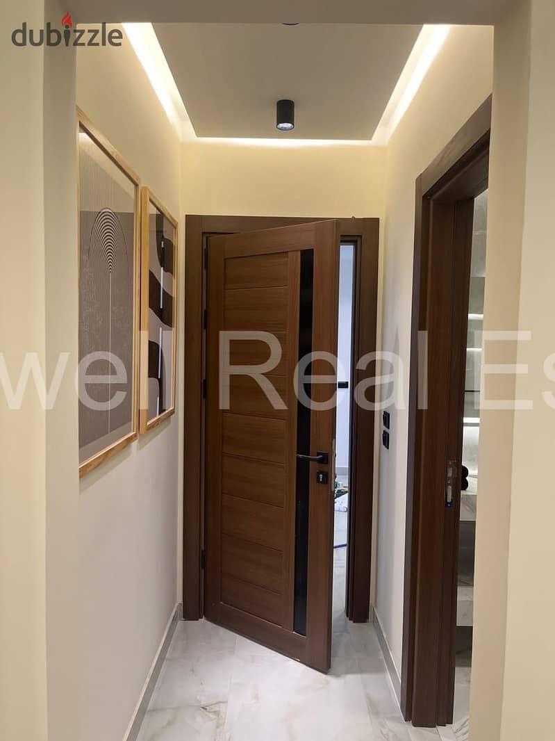 Apartment with garden for rent fully finished  with Ac's and kitchen  Hyde Park New Cairo 2