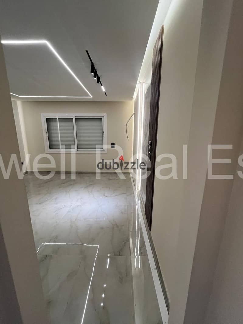 Apartment with garden for rent fully finished  with Ac's and kitchen  Hyde Park New Cairo 5