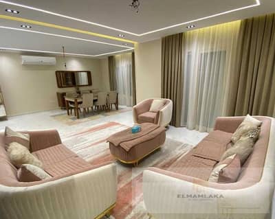 Apartment for rent in District 16, Sheikh Zayed, fully furnished with hotel-style furnishings and a stunning view