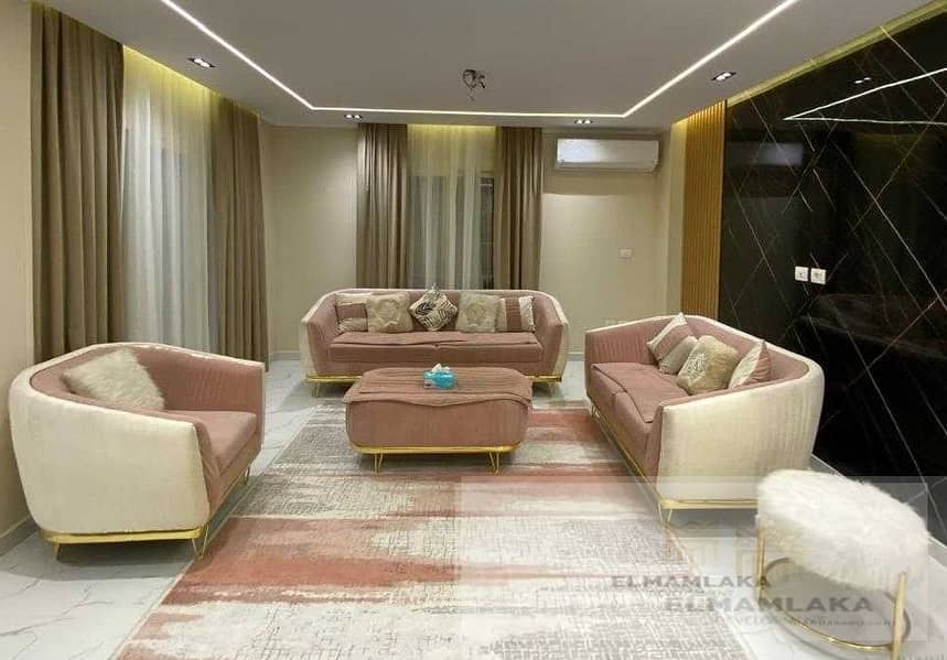 Apartment for rent in District 16, Sheikh Zayed, fully furnished with hotel-style furnishings and a stunning view 1