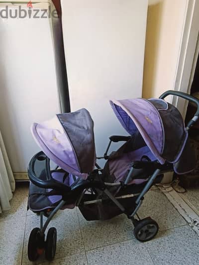 Stroller Bab Umbrella Twins