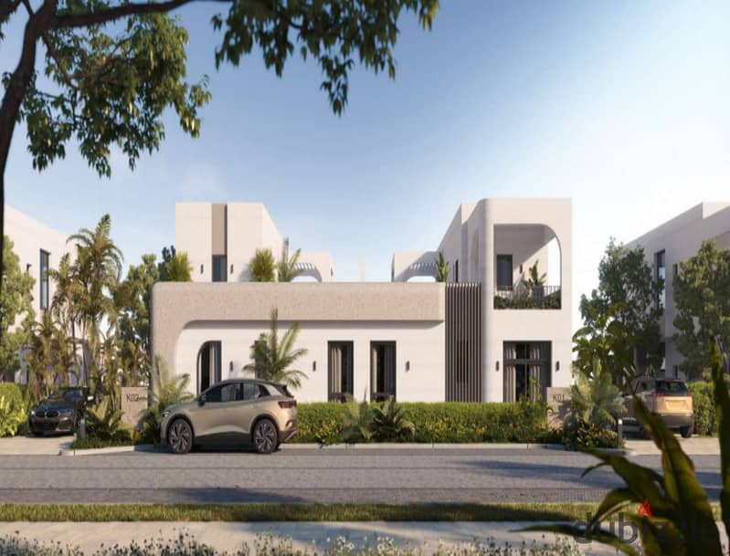 Villa for sale, 325 sqm, in the heart of October, at launch price in O West by Orascom, next to MSA University and Mall of Arabia. 1