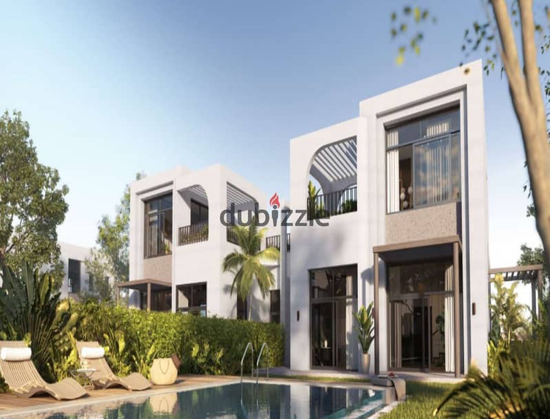 Villa for sale, 325 sqm, in the heart of October, at launch price in O West by Orascom, next to MSA University and Mall of egypt 2