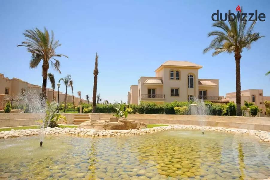 Twin House 235 Sqm Greens Compound El Sheikh Zayed Fully Finished Kitchen With ACs 1