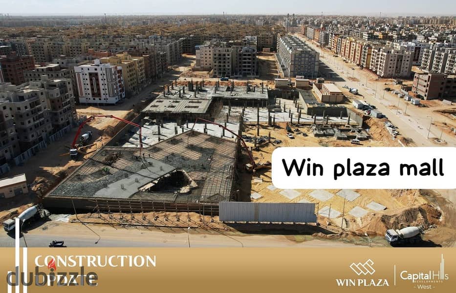 Shop for sale, 66 meters, ground floor - in WIn Plaza Mall - Prime location - installments 2